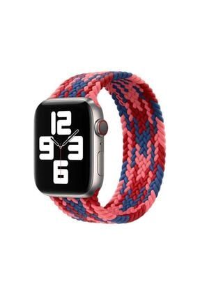 Apple Watch 42-44 Mm Contrast Örgü Kordon / Uyumlu Kordon-15878