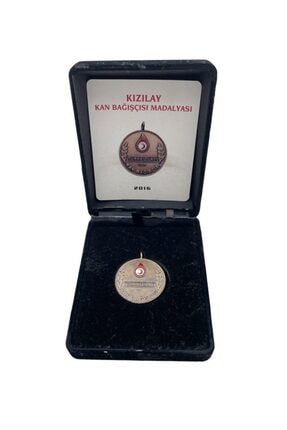 Türk Kızılayı Kan Bağışçısı Bronz Madalya (orjinal Kutulu) Aob2405 AOB2405