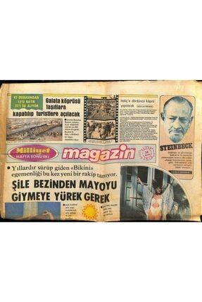 Milliyet Gazetesi Magazin Eki 28 Mayıs 1978 - Şile Bezinden Mayo Gz75073 GZ75073