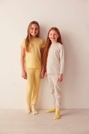 Kız Çocuk Only Daisy 4lü Pijama Takımı PNTHHNHS22IY-MIX