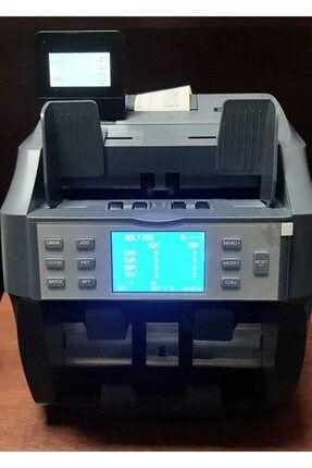 Sentom Çift Cıs'lı Para Seri No Printerli Aynı Anda 4 Para Birimi Sayabilen Para Sayma Makinesi ST 4000