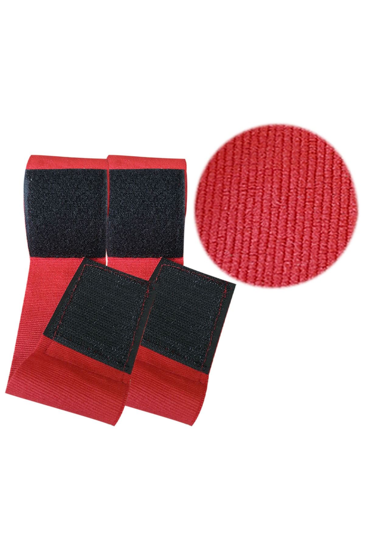 تجهیزات بوکس قرمز Boxing Bandage Kick Muay Thai Elastic 3.5 متر 83811 دو برابر Dragondo