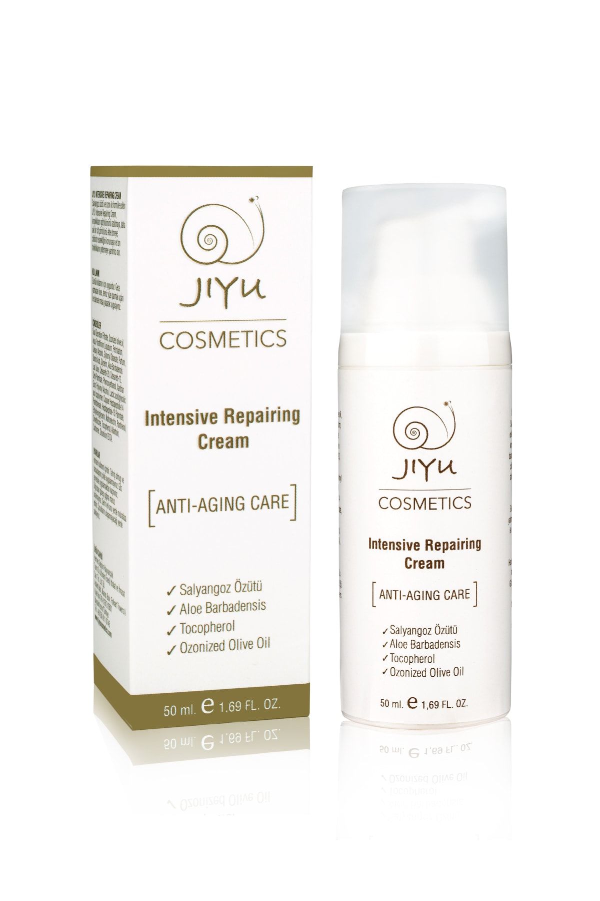 JIYU-50 ml Snail Extract Face Cream - Anti-Aging and Wrinkle, Firming 8