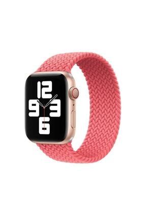 Apple Watch 38 Mm Hasır Örgü Kordon S / Uyumlu Kordon-12644