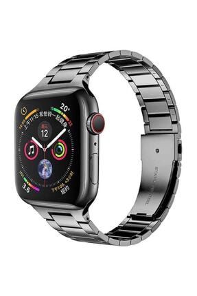 Apple Watch 40mm 1 2 3 4 5 6 7 Se Kontrast Renkli Hasır Örgü Medium Kordon / Uyumlu Kordon-11466