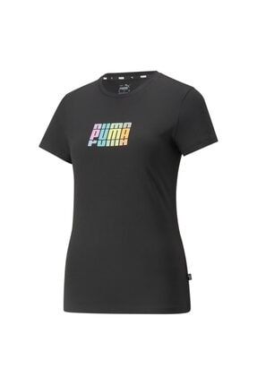 84840601 Multicolor Graphic Tee Kadın T-shirt