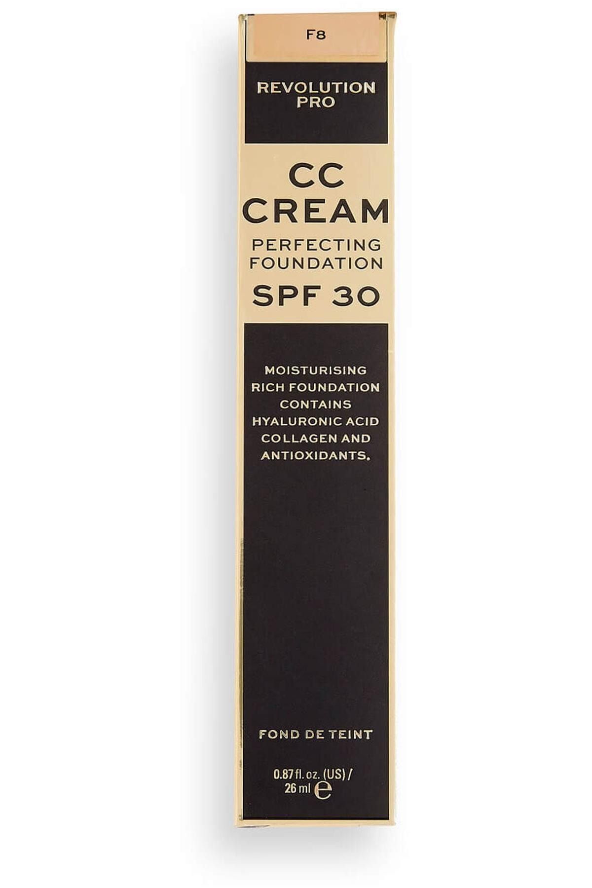 Revolution Pro-F8 Spf 30 26 ml - CC Cream Perfecting Foundation 3