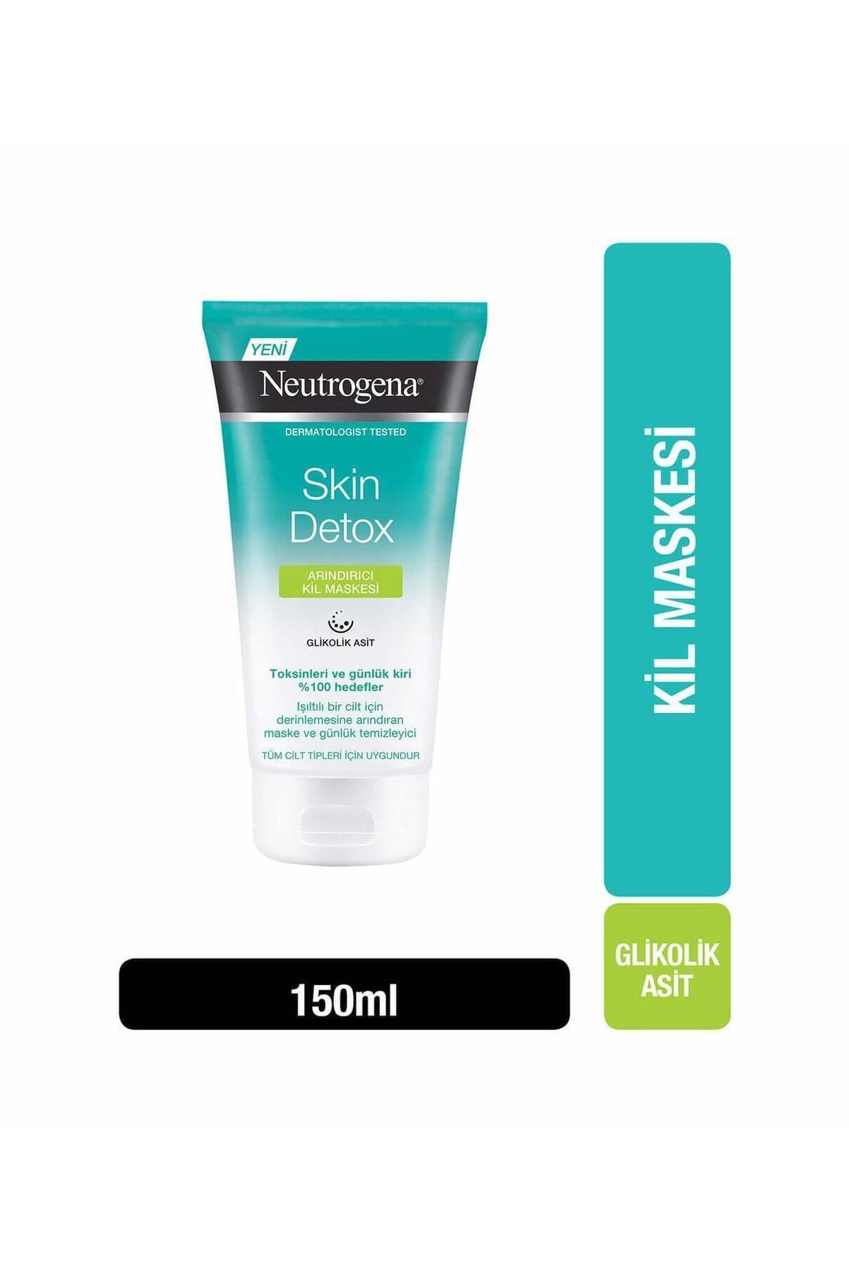 ماسک خاک رس پاک کننده سم زدایی پوست 150 میلی لیتر Neutrogena