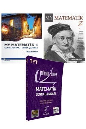 Matematik 1 Ve 2 Serisi Mustafa Yağcı Ve Karekök Sıfırdan Sınava 3 Kitap 3026057945558
