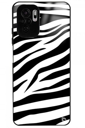Xiaomi Redmi Note 10s Zebra Premium Desenli Glossy Telefon Kılıfı zebraglossy_191