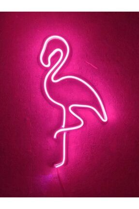 Flamingo Neon Tabela Neon Led Dekoratif Duvar Aydınlatması Neon Duvar Dekorasyonu flamingneon12