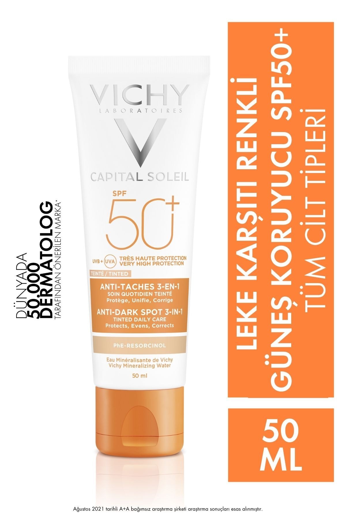 Vichy Capital Soleil Spf50 Anti-dark Spots 50 ml