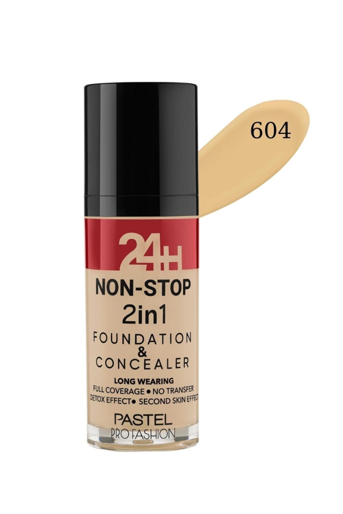 Pastel-24h Non-stop 2in1 Liquid Foundation| 604 1