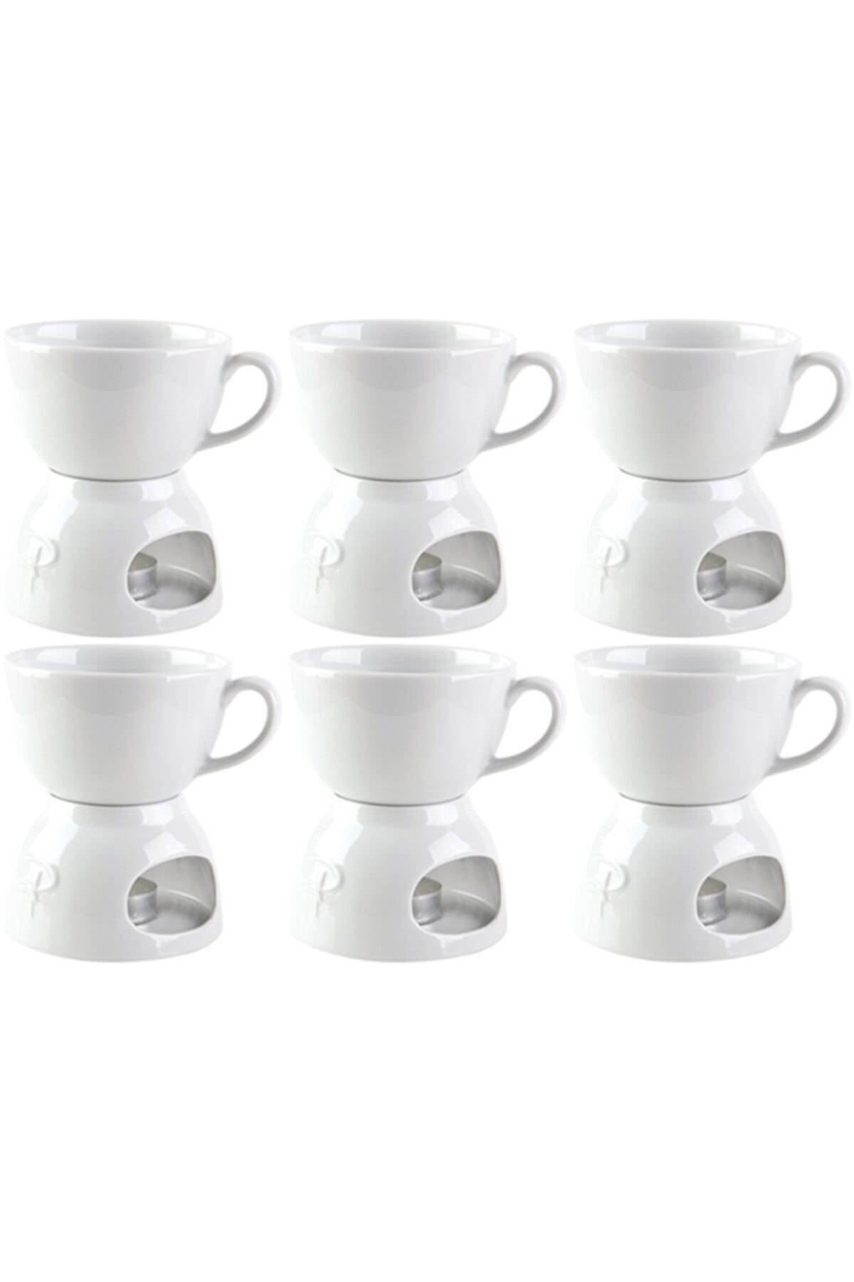 Porland Beyaz Fondü 320cc 6'lı 04ap012742