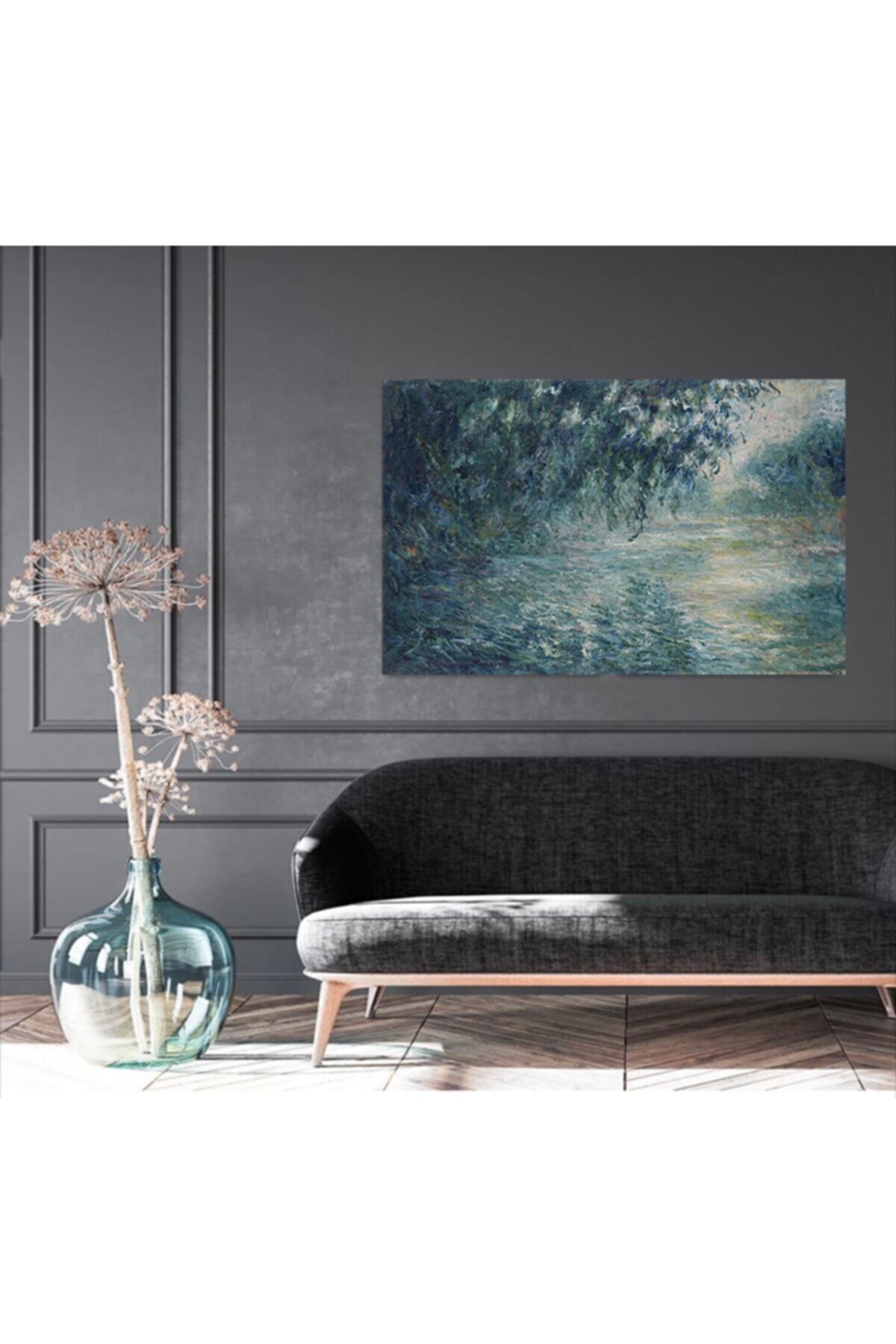 Tablo Deposu Claude Monet Kanvas Gülen Tablo