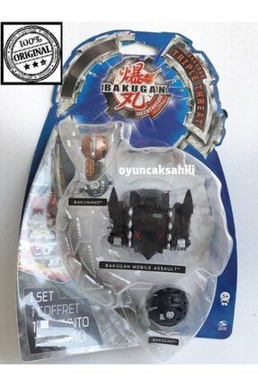 Bakugan Mobıle Black Assault Bakunano Trıple Threat 3lü Orjinal Spınmaster 856745764756