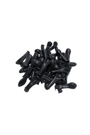 5 Inç Siyah Mini Balon 10 Adet TYC00354076325