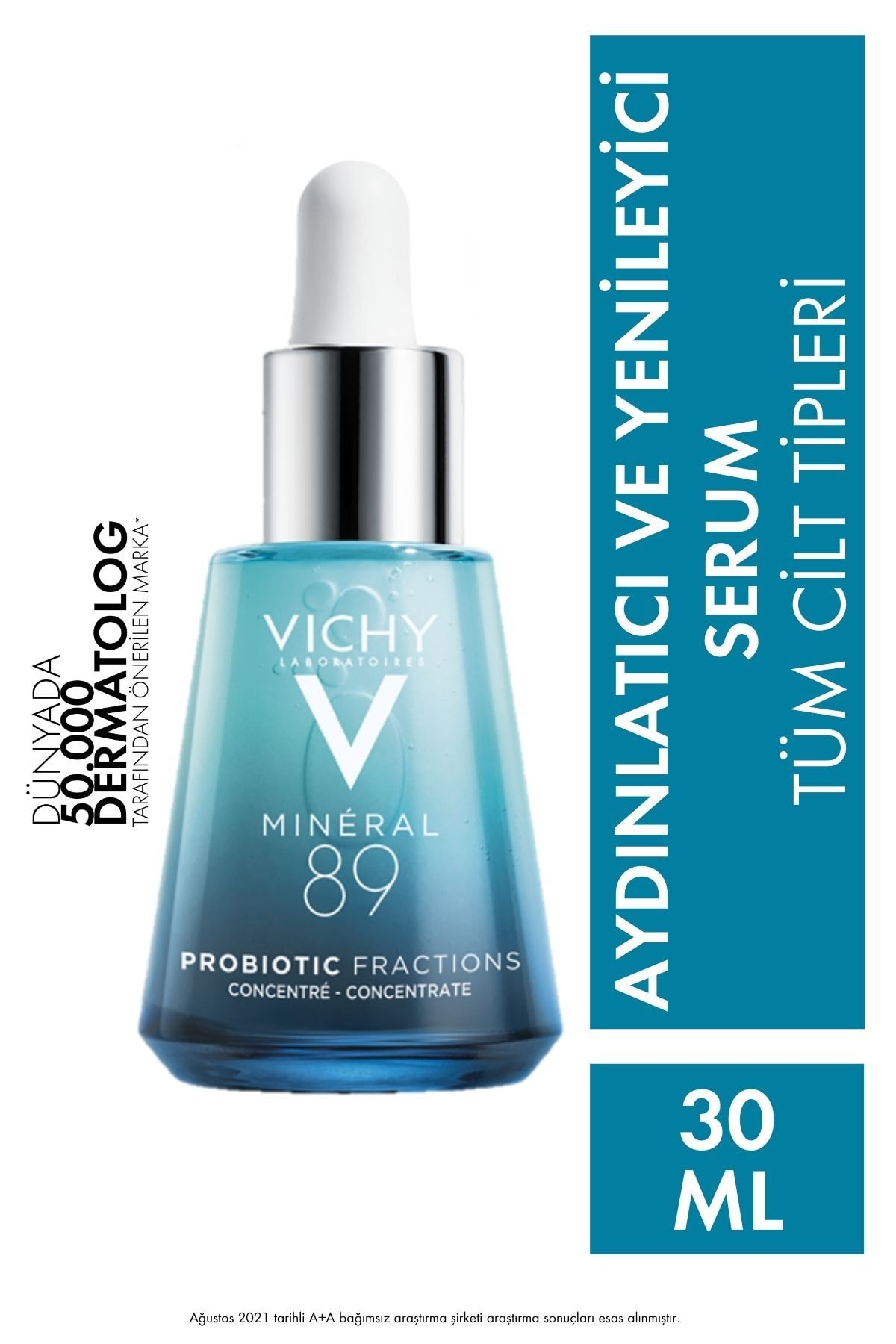 Vichy Mineral 89 Probiyotik Aydınlatıcı & Yenileyici Serum 30 ml 3337875762908
