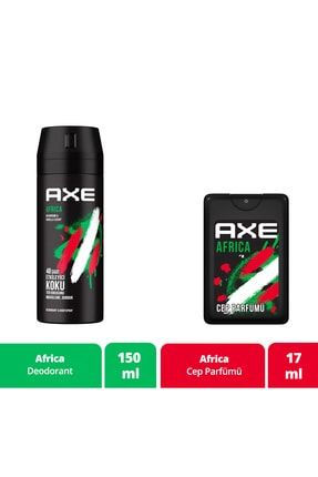 Erkek Deodorant & Bodyspray Africa 150 Ml + Cep Parfümü Africa 17 Ml SET.UNİ.2807