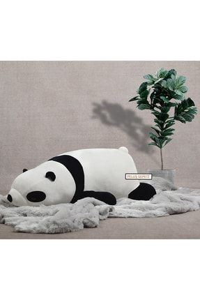 Halley Oyuncak 55 Cm Uyku Arkadaşı Sevimli Panda Yastık PS0089