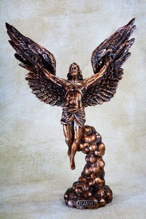 Yunan Kahraman Icarus Bronz Heykel Biblo icarus1