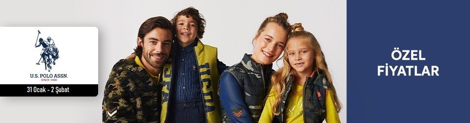 U.S. Polo Assn. - Kadın & Erkek & Çocuk Koleksiyonu