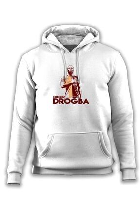 Didier Drogba - Özel Çizim Tasarım Legends Serisi Kapüşonlu Sweatshirt OLH0013