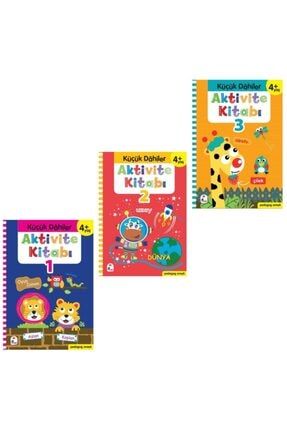 Küçük Dahiler Aktivite Kitap Seti +4 Yaş Pedagog Onaylı 3 Kitap Yaşayan Kalem 9786051111619-duru