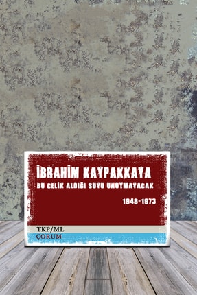 Mdf Tablo Ibrahim Kaypakkaya 20x30 PST-551