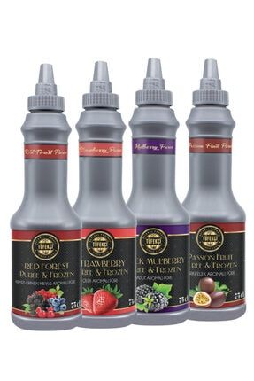 Black&red Fruits Meyve Püreleri Avantajlı Paket 4x1000 Ml 2316530