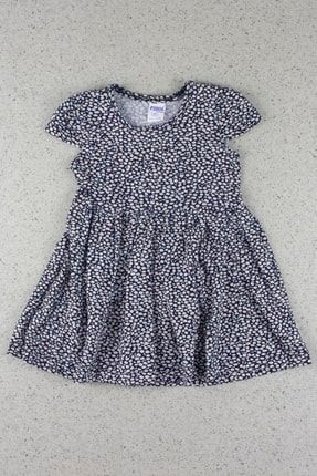 Çiçek Baskılı Kız Bebek Elbise (1-2) Yaş Kl12020