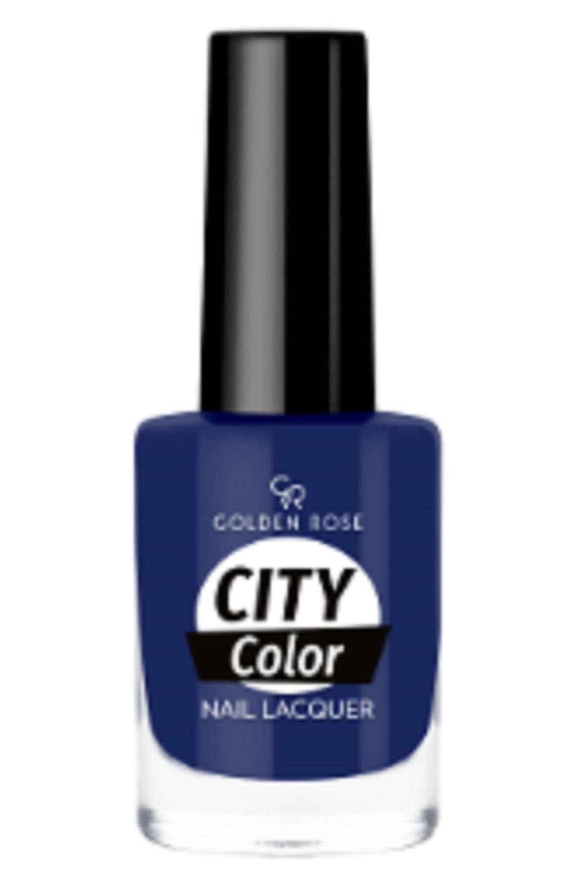 لاک ناخن سیتی کالر City color رنگ آبی کاربنی شماره 64 گلدن رز Golden Rose