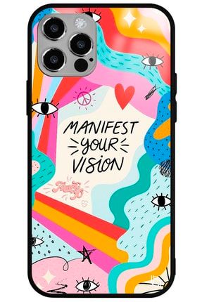 Iphone 12 Pro Max Manifest Your Vision Premium Desenli Glossy Telefon Kılıfı yourvisionglossy_176