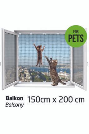 Pets Balkonlar Için Kedi Güvenlik Ağı 150cm X 200cm PETSB1520