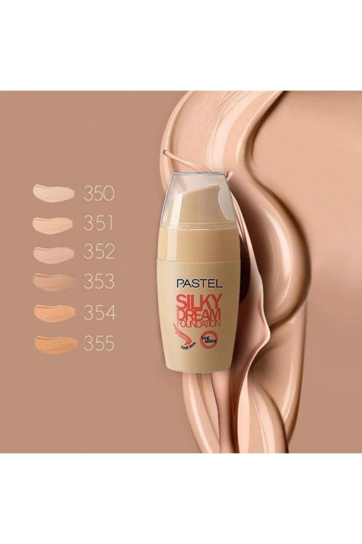 Pastel-Foundation with Light Structure and Coverage |   354 2