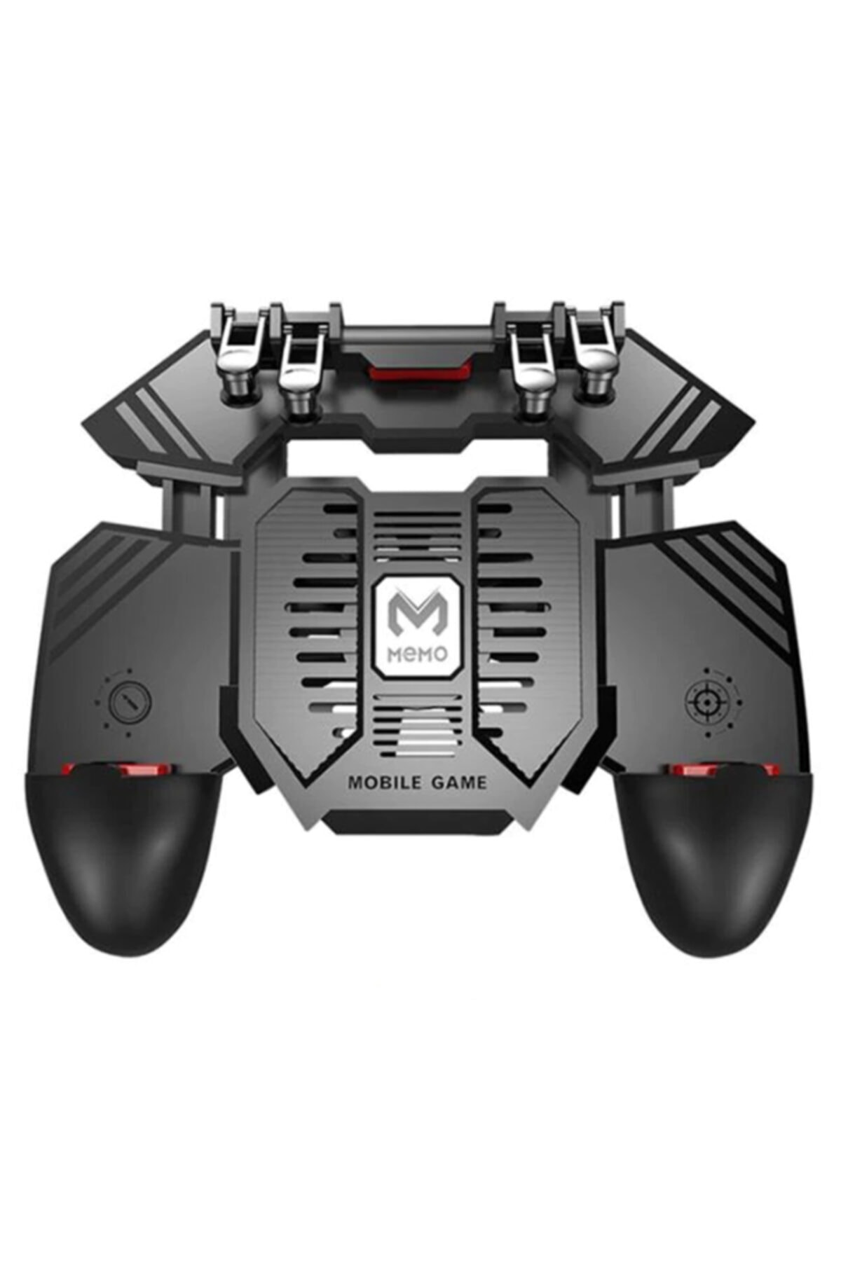 Memo Ak77 4000 Mah Fanlı Dört Tetik Mobil Oyun Aparatı - Pubg (orjinal )-siyah
