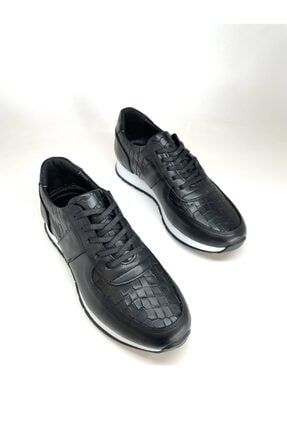 Siyah - Erkek Sneaker Ayakkabı Crc0072