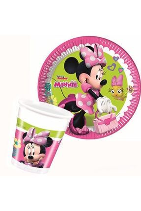 Minnie Mouse Tabak Bardak Peçete Seti 2340