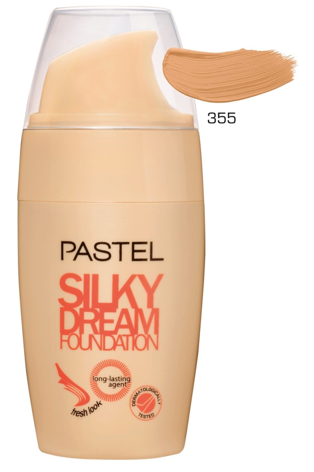 Pastel-Foundation with Light Structure and Coverage |   355 1