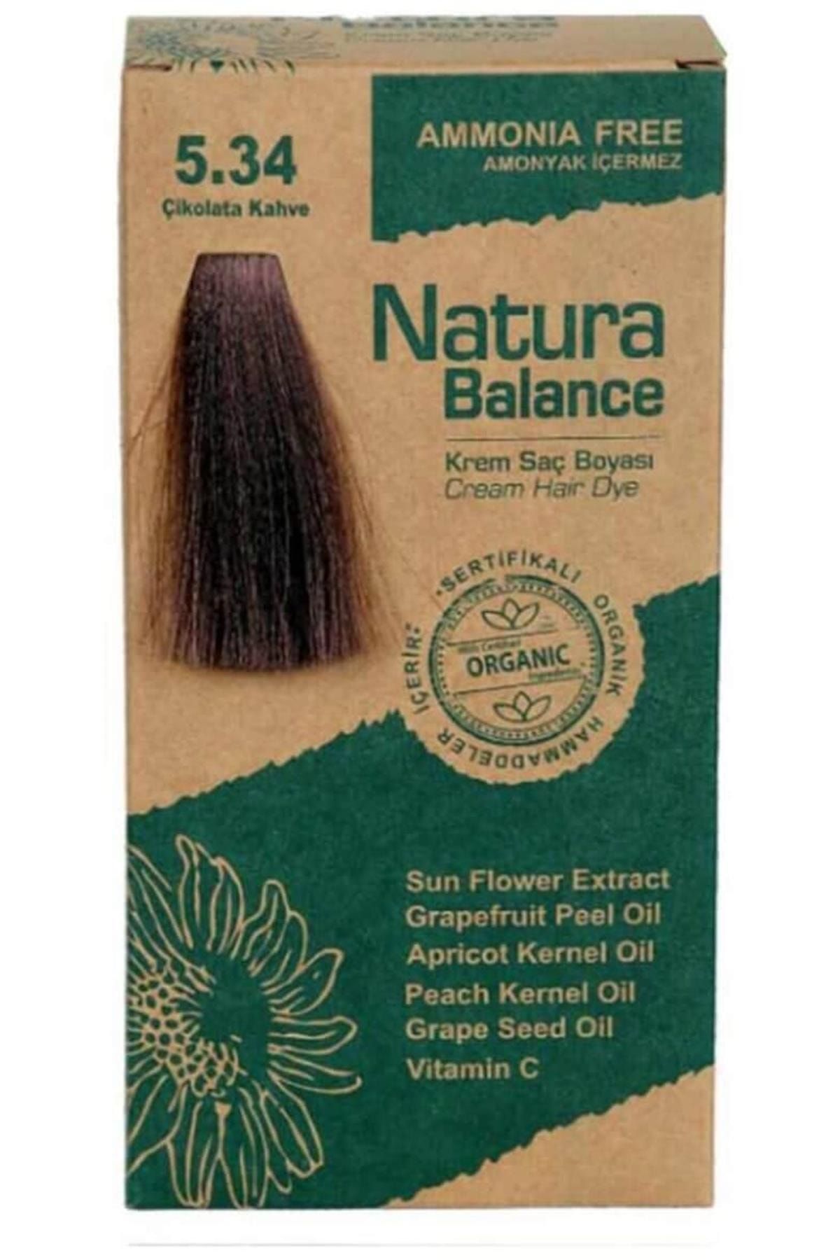 کیت ناتورا بالانس رنگ مو قهوه ای شکلاتی 5.34 Nature