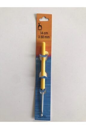 Aliminyum Plastik Saplı Yün Tığı 14 cm Standart 3.50 mm pony-35