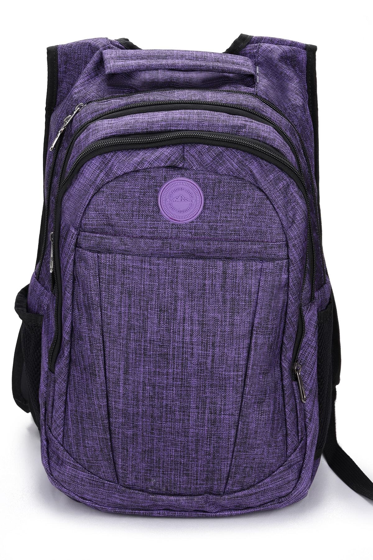 کوله پشتی زنانه بنفش Strong Bag | STRBGOKL19 اورجینال - تصویر 2