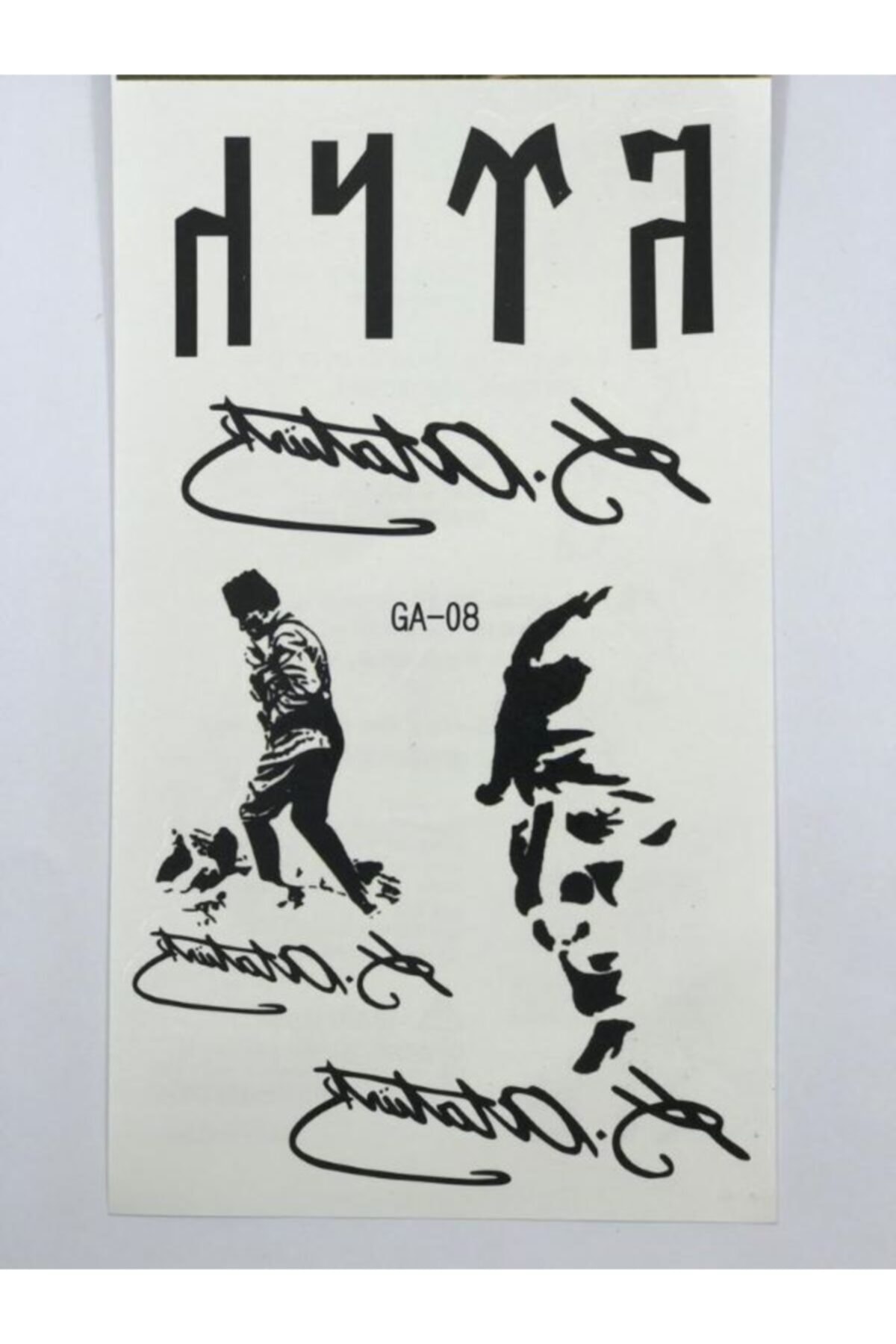 Mecit Tuhafiye Atatürk Ve Imza Geçici Dövme