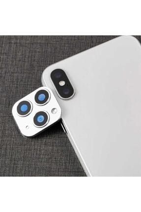 Apple Iphone X - Iphone 11 Pro Max Görünümüne Dönüştüren Çizilmez Kamera Lens Dönüştürücü SKU: 75750