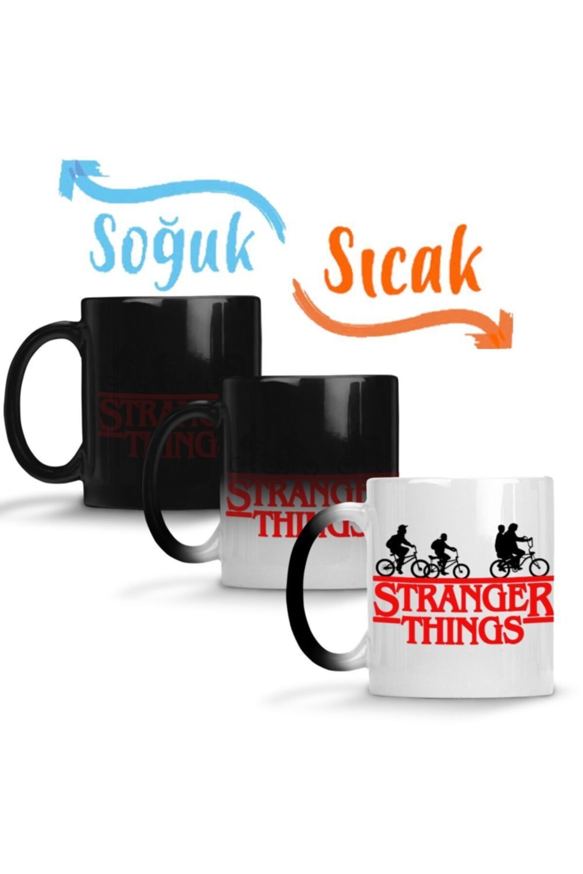 Stranger Things 001 Magic Mug Porcelain