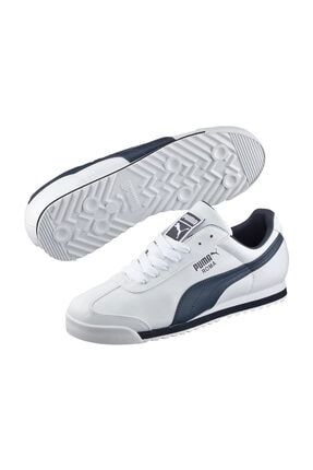 ROMA BASIC Beyaz Lacivert Erkek Sneaker 100126098 35357212