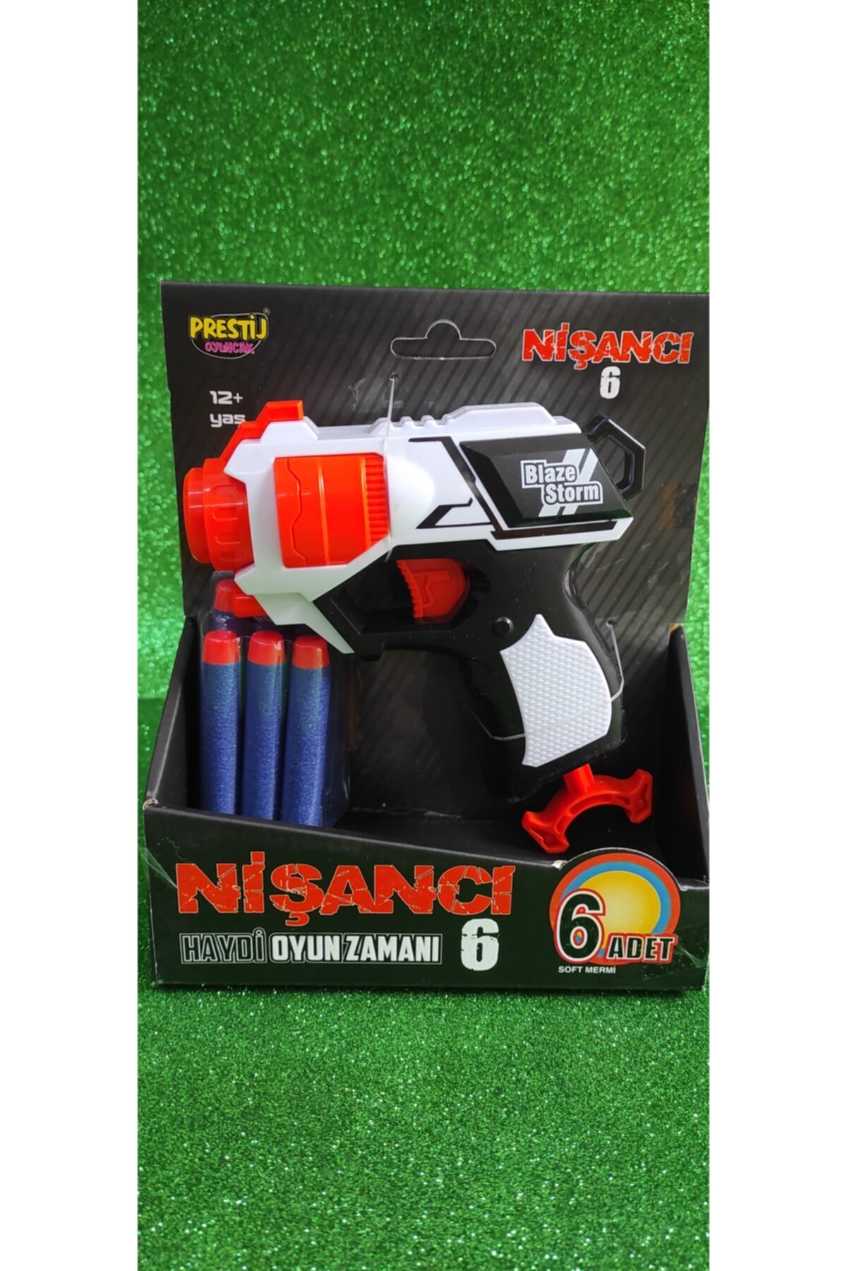 6 Bullet Nerf Weapon