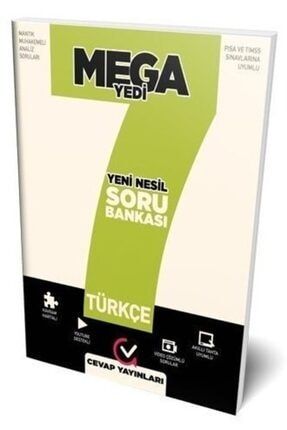 7. Sınıf Türkçe Mega Yedi Soru Bankası Mega Sekiz Cevap Yayınları -ktps9786057452801-2426f