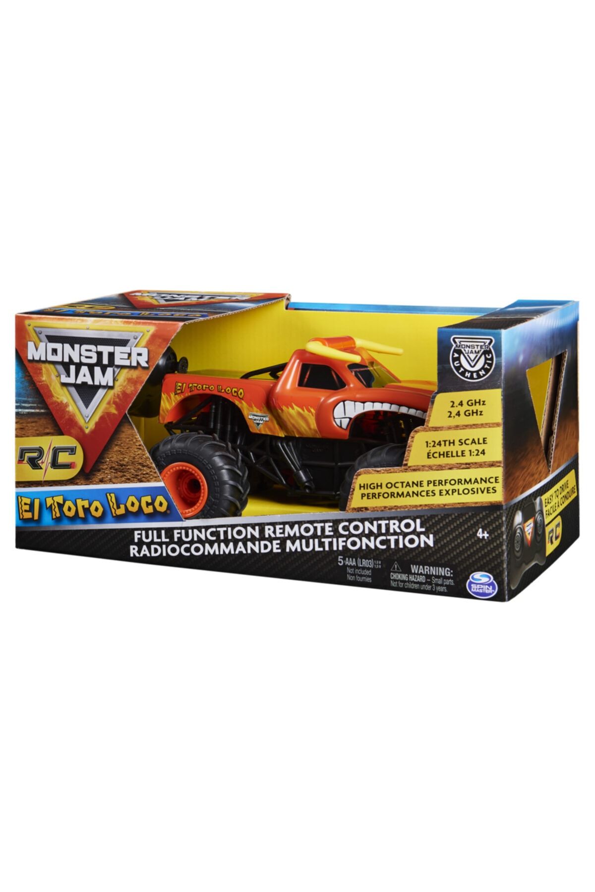 Monster jam rc 2025 el toro loco