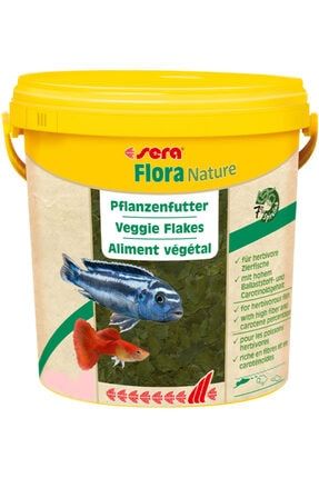 Flora Nature Serisi %7 Spirulina Içeren 50 Gr Pul Otçul Balık Yemi SFN50